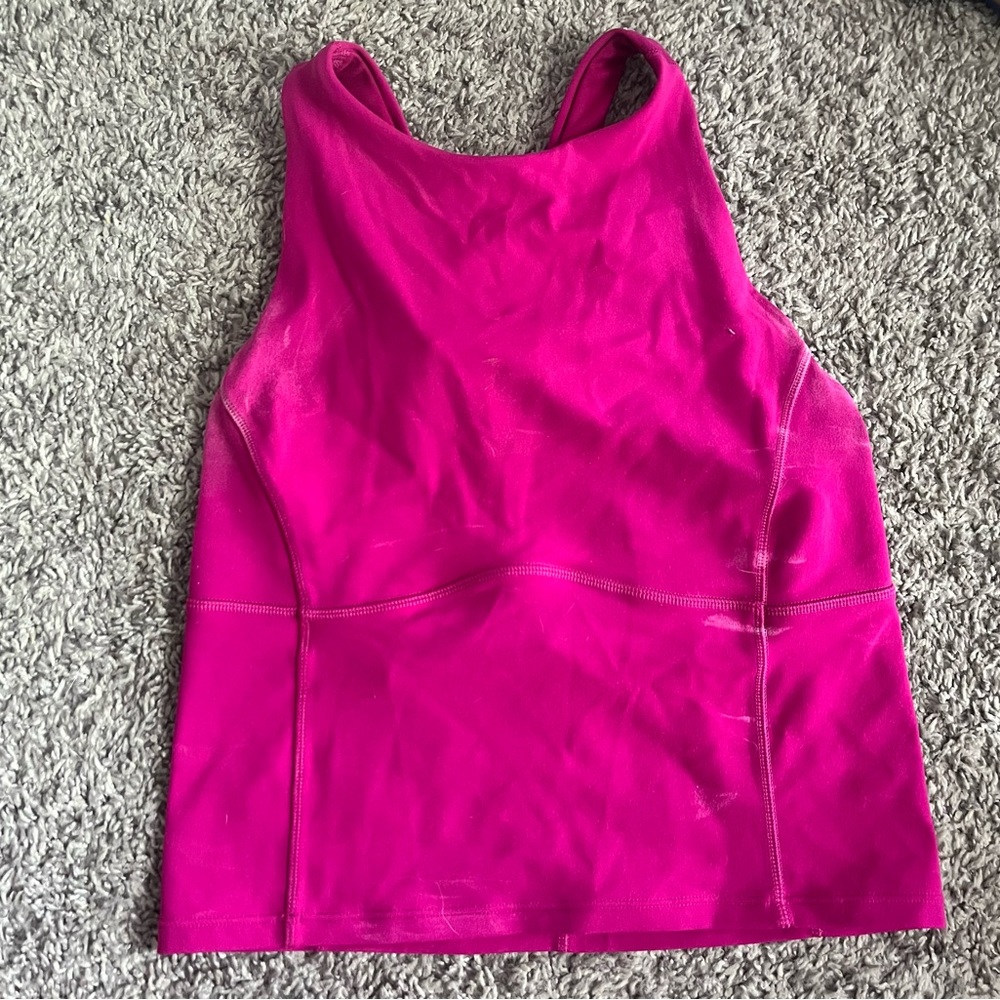 Lululemon High Neck Cropped Tank